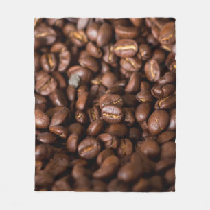Coffee Beans Backgroundabstract, aroma, background Fleecedecke