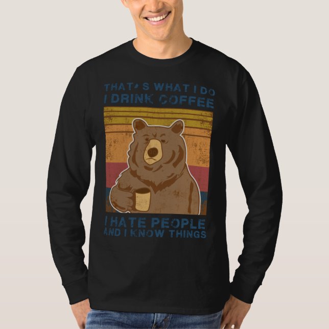 Coffee bear T-Shirt (Vorderseite)