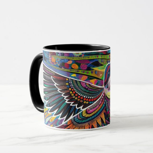 Coffee Bird Mug Tasse (Vorderseite Links)