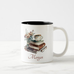 Coffee Boho Typografie Zweifarbige Tasse