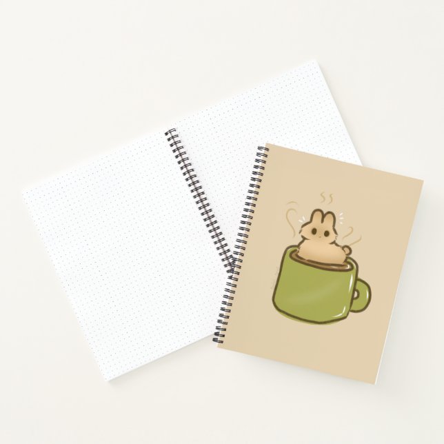 Coffee bunny  notizbuch (Innenseite)