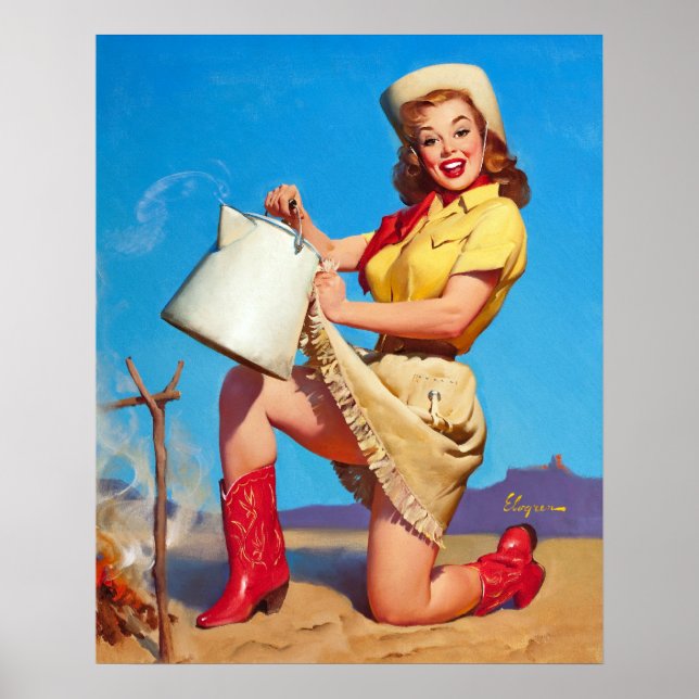 Coffee Button Up Poster (Vorne)