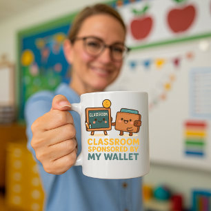 Coffee-Cup der lustigen Lehrer; Stärkung des Lehre Kaffeetasse