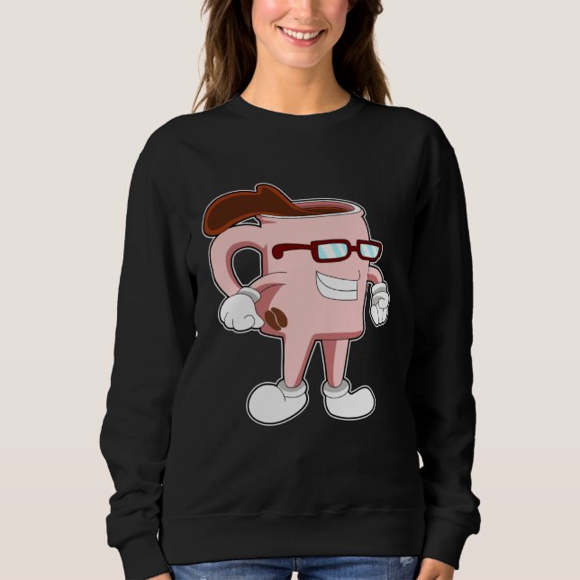 Coffee Cup Sweatshirt (Vorderseite)