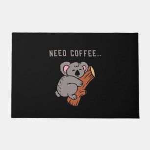 Coffee Design Funny Fußmatte