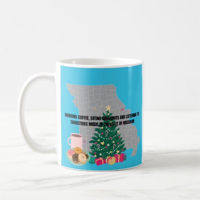 Coffee, Donuts and Christmas Music in Missouri  Kaffeetasse (Links)