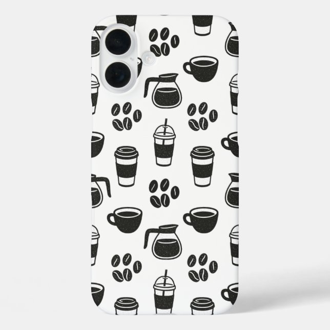  Coffee iPhone 16 Plus Hülle (Rückseite)