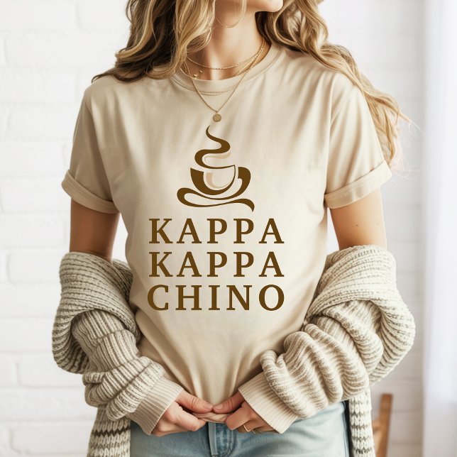 Coffee Life Funny Kappa Kappa Chino Tri-Blend Shirt (Von Creator hochgeladen)
