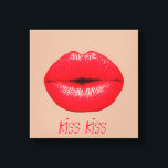 Coffee lips küssen Kuss Pop Art Leinwanddruck<br><div class="desc">Ein Pop Art Bild von hellroten Krümellippen,  die vor einem küss-farbenen Hintergrund küssen. Dieses Design wird von Pop,  Moderne,  Grafik,  Hipster-Kultur inspiriert und ist sicher ein Statement-Stück in Ihrer Zuhause</div>