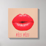 Coffee lips küssen Kuss Pop Art Leinwanddruck<br><div class="desc">Ein Pop Art Bild von hellroten Krümellippen,  die vor einem küss-farbenen Hintergrund küssen. Dieses Design wird von Pop,  Moderne,  Grafik,  Hipster-Kultur inspiriert und ist sicher ein Statement-Stück in Ihrer Zuhause</div>