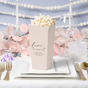Coffee Love ist süße Brautparty-Popcorn Geschenkschachtel