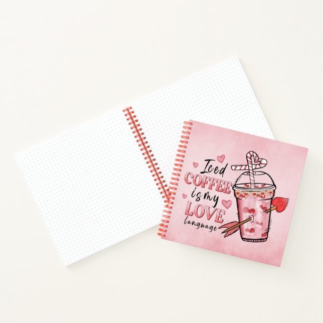 Coffee Love Notebook Notizbuch (Innenseite)