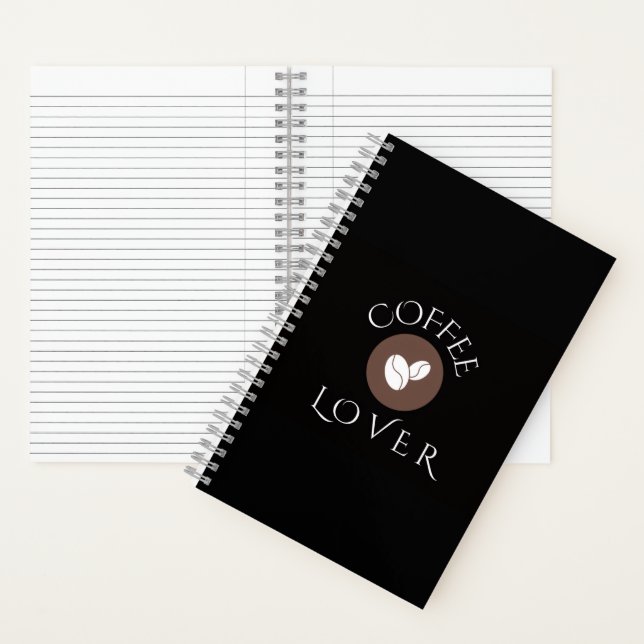 Coffee Lover, Home, Office & Gift Giving Notizbuch (Innen)
