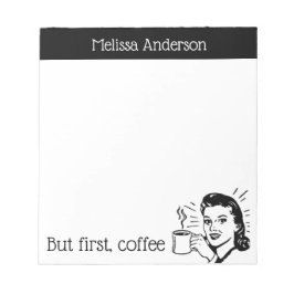 Coffee Lover Notepad Notizblock