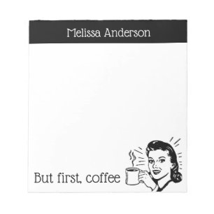 Coffee Lover Notepad Notizblock