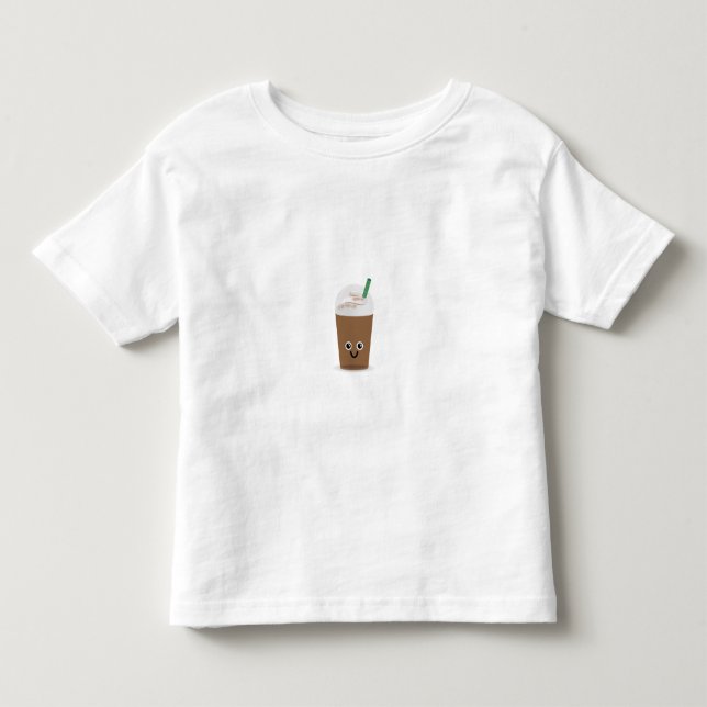 Coffee Lovers Gift Cafe Wall Art Coffee Quote Kleinkind T-shirt (Vorderseite)
