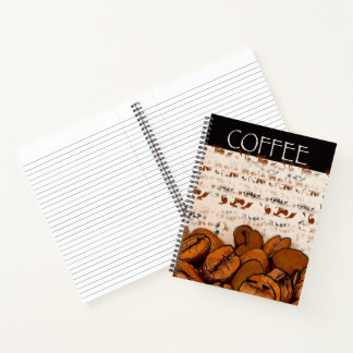 Coffee lovers journal notizbuch