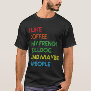 Coffee Lovers Quote Vinta T-Shirt