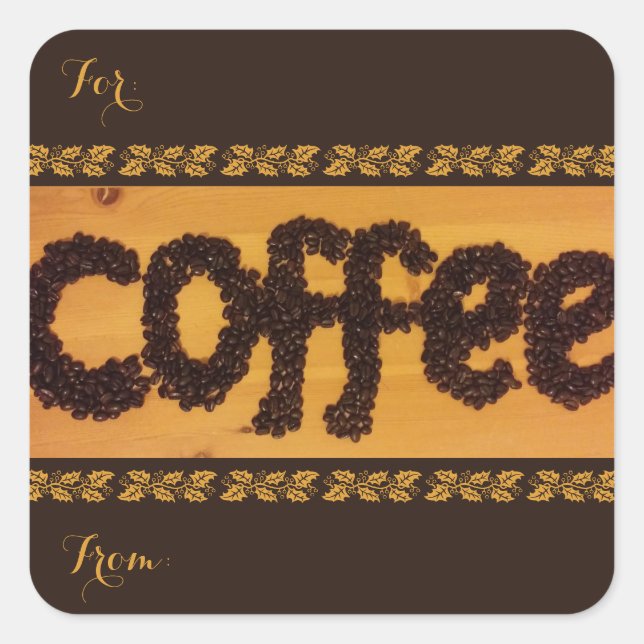 Coffee Lover's Sticker von RoseWrites (Vorderseite)