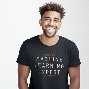 Coffee Machine Learning Funny T-Shirt