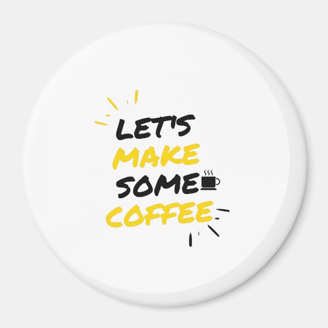 Coffee makers magnet (Vorne)