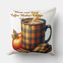 Coffee Makes Things Happen Kissen