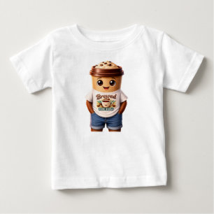 Coffee Man – Lustiges Design für wahre Kaffeekönig Baby T-shirt
