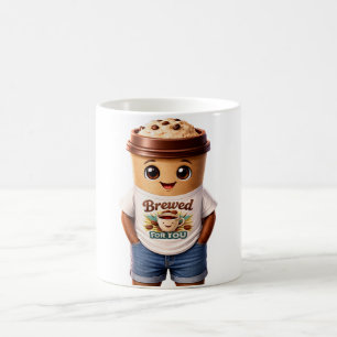 Coffee Man – Lustiges Design für wahre Kaffeekönig Kaffeetasse