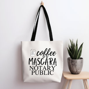 Coffee Mascara Notary Public Tasche