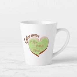 Coffee mates  latte mug milchtasse