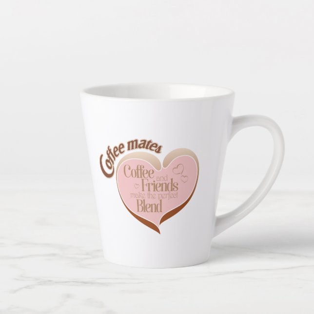 Coffee mates  latte mug milchtasse (Rechts)