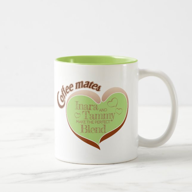 Coffee mates Two-Tone coffee mug Zweifarbige Tasse (Rechts)