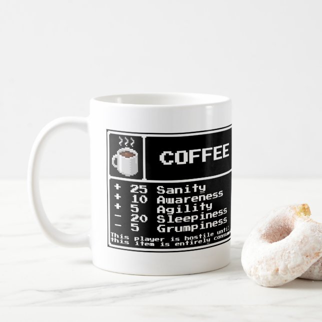 Coffee Mug article RPG (Avec donut)