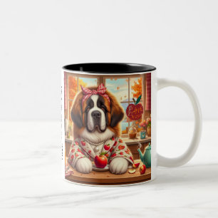 Coffee Mug Fall Saint Bernard