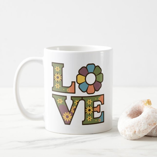 Coffee Mug Love Kaffeetasse (Mit Donut)