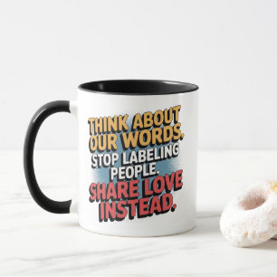 Coffee Mug Pensez à nos mots
