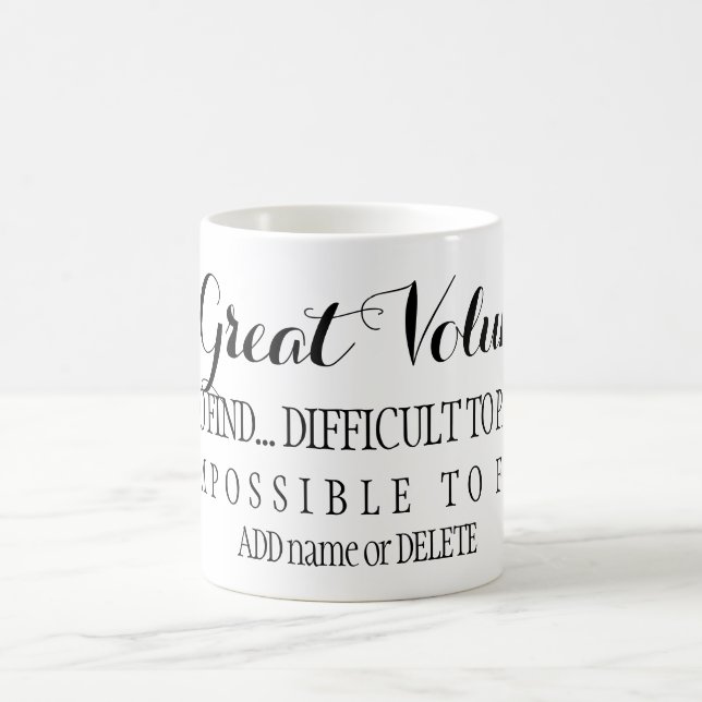 Coffee Mug pour le Merci d'appréciation volontaire (Centre)