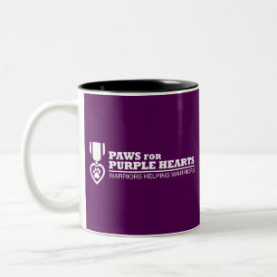 Coffee Mug - Purple w White Logo