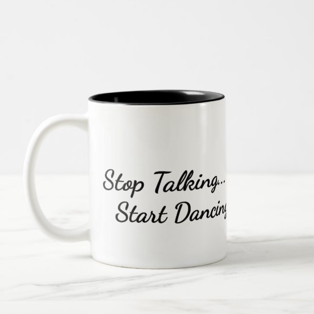 Coffee Mug Stop Talon Commencer à danser (Gauche)