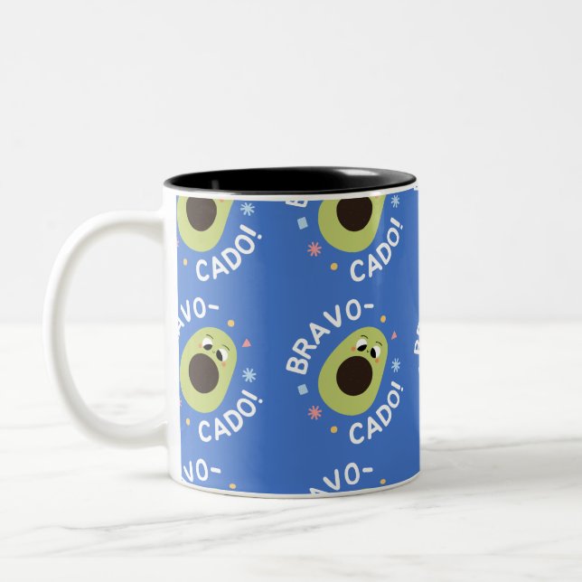 Coffee Mugs Idea Entwerfen Sie Ihre eigene Tasse! Zweifarbige Tasse (Links)