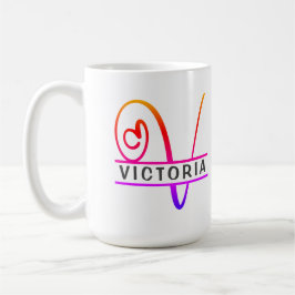 Coffee Mugs - Letter V Kaffeetasse