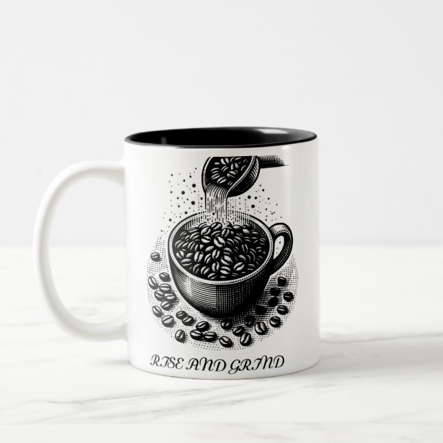 coffee mugs zweifarbige tasse (Links)