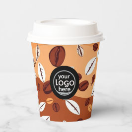Coffee Paper Cup für kundenspezifische Logos 8oz Pappbecher
