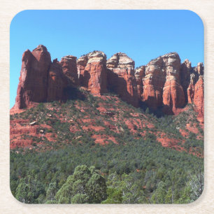 Coffee Pot Rock II in Sedona Arizona Rechteckiger Pappuntersetzer