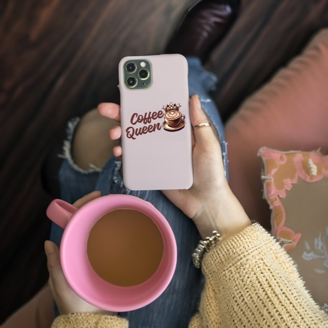 Coffee Queen Case-Mate iPhone Hülle (*shown on iPhone II pro, available on all models/makes.)