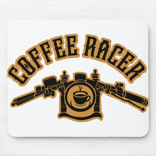 COFFEE RACER MOUSEPAD (Vorne)