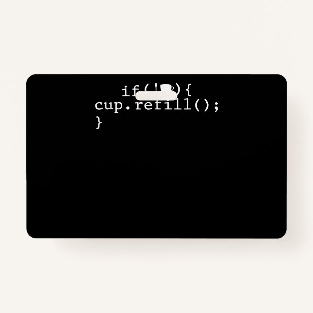 Coffee Refill Software Engineer für intelligente C Ausweis (Vorderseite)