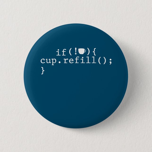 Coffee Refill Software Engineer für intelligente C Button (Vorderseite)