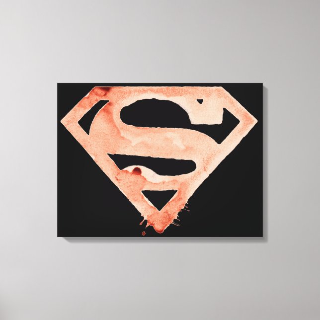 Coffee S Symbol - Rot Leinwanddruck (Vorderseite)