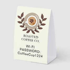 Coffee Shop Tabletop Tischaufsteller